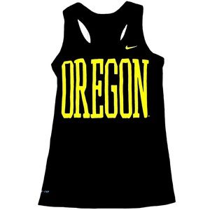 Black Nike Oregon Duck’s Tank Top Dri-Fit